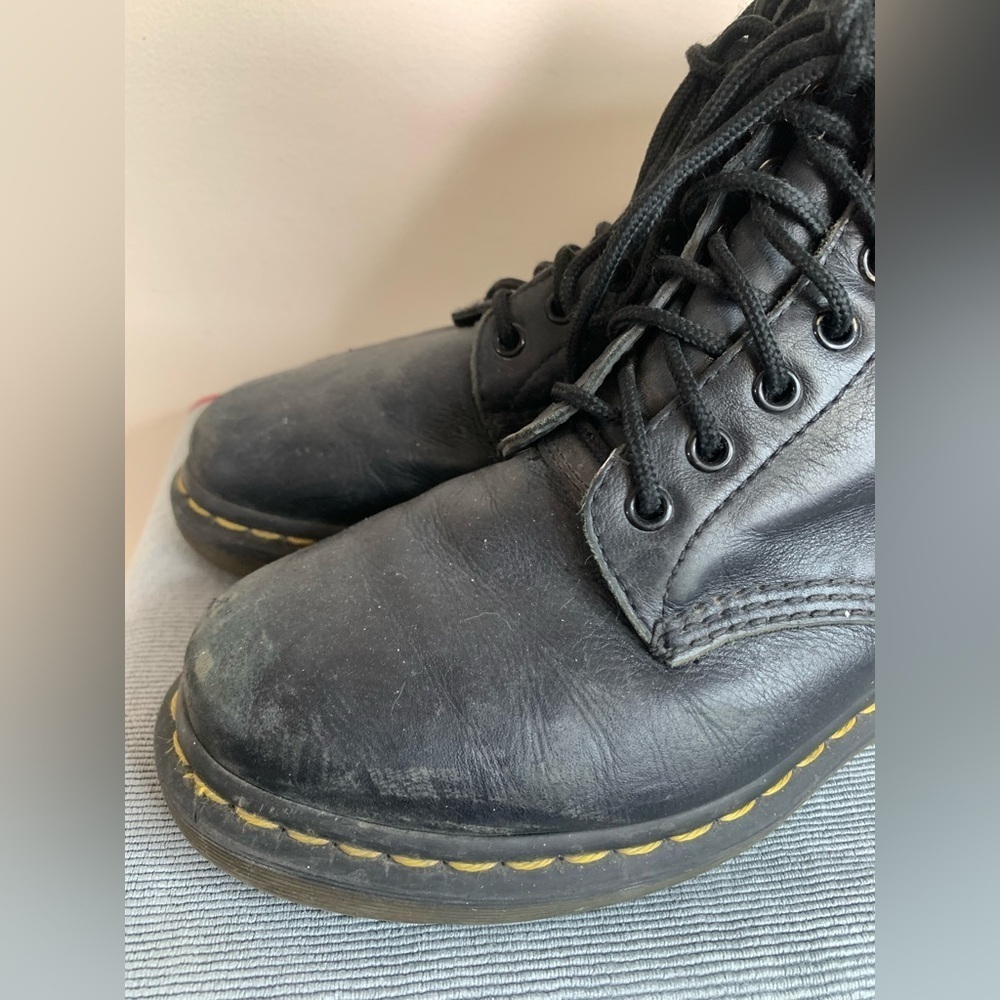 Doc Martens 1460 Pascal Black Boots 9 - Picture 7 of 9